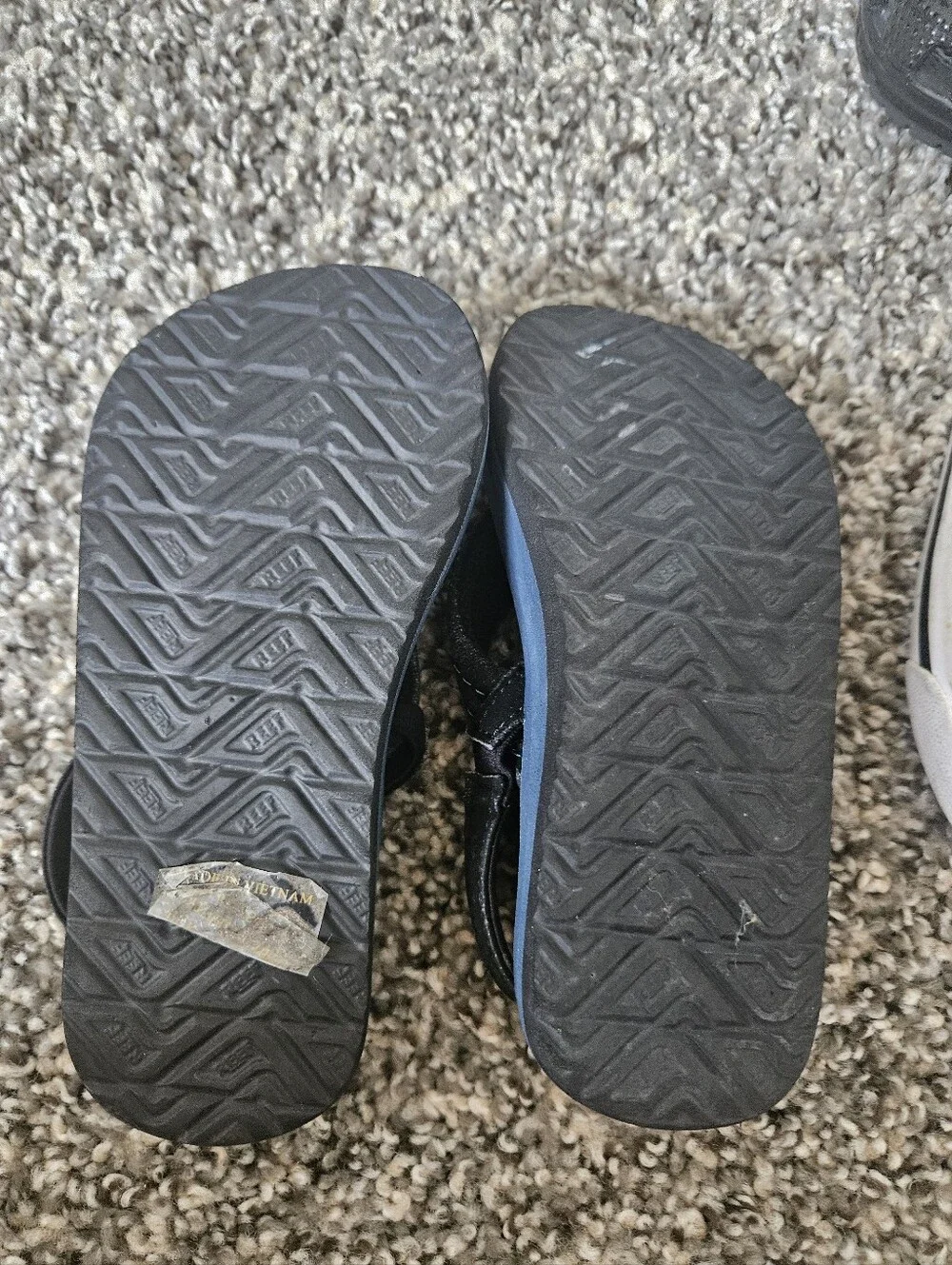Toddler Boys Shoe Bundle Size 8 Nike Sneakers Crocs Reef Sandals